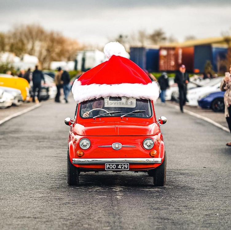 Tracie Skinner will be taking her special ‘festive Fiat’ back on the road this Christmas to raise money for the hospice